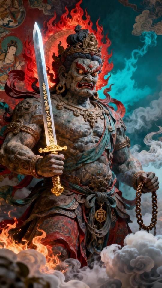 Fudō Myōō (Acala) — The Immovable Protector