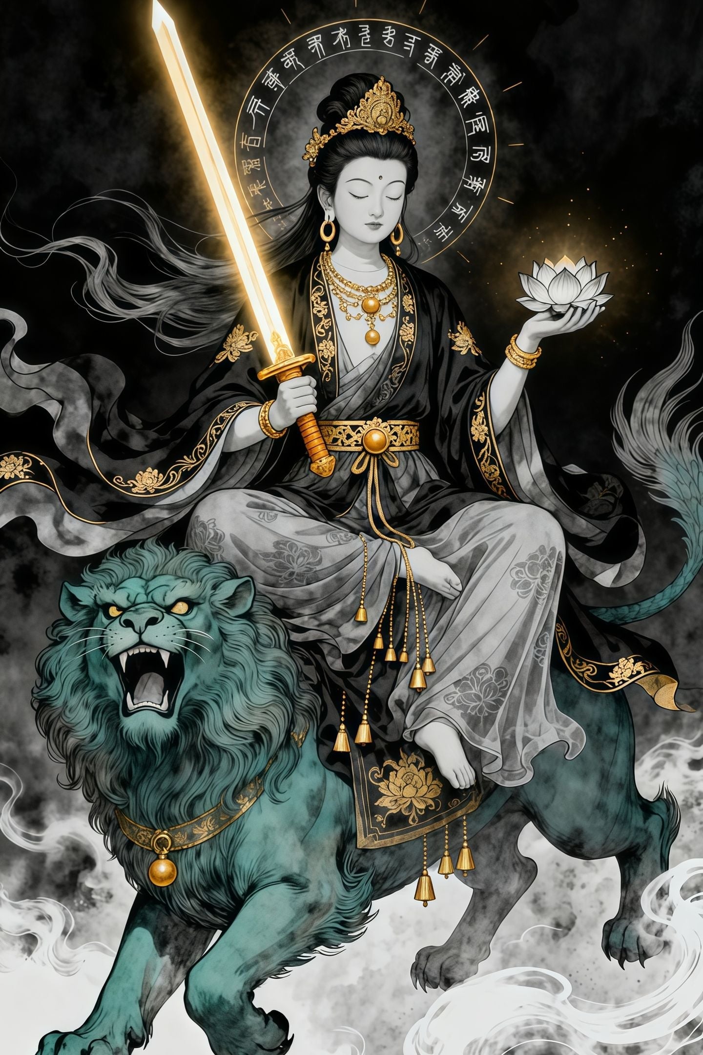 Manjushri Bodhisattva — The Wisdom of Enlightenment